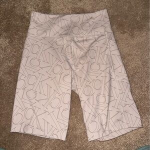 Calvin Klein Women's Beige Bike Shorts